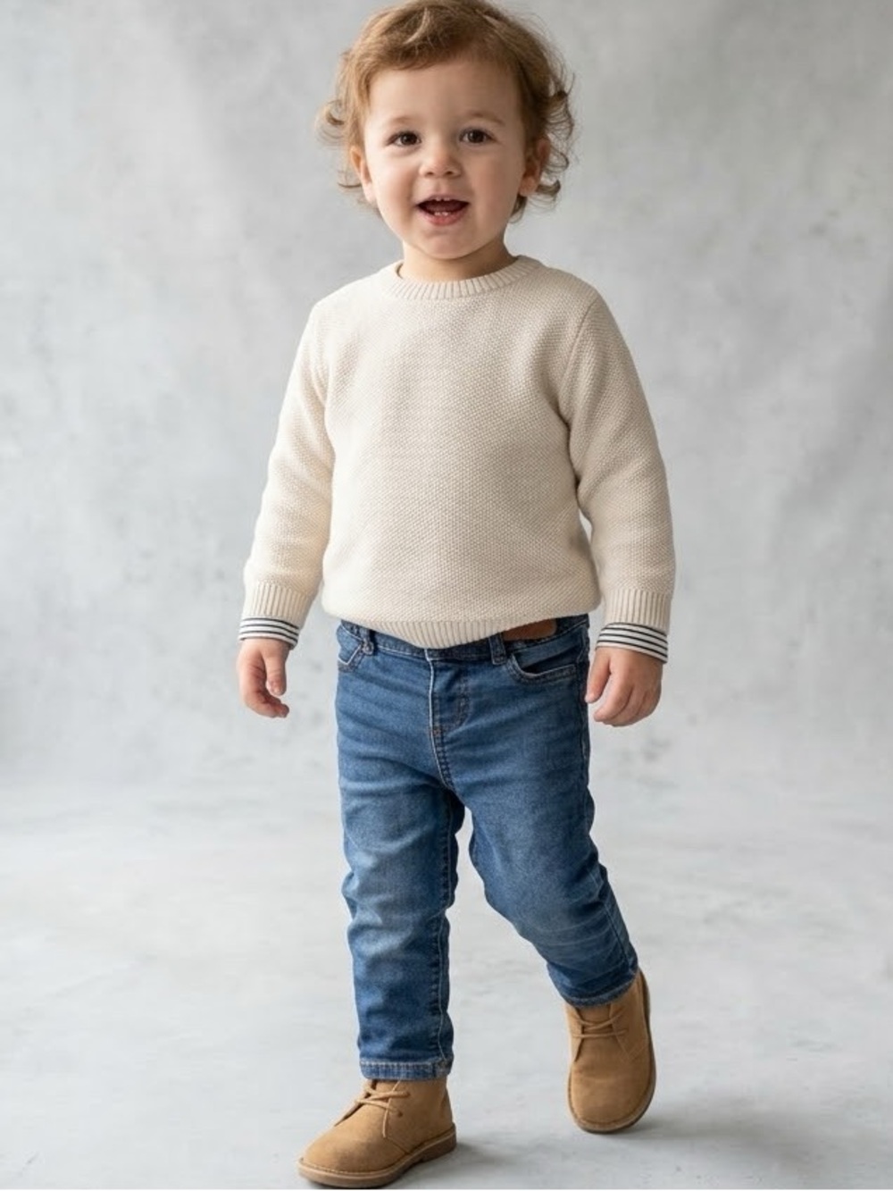 🎉 (12m) Baby B’Gosh Toddler Blue Denim Jeans - Everyday Stretch